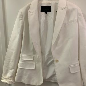 Banana Republic white blazer